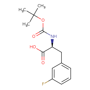 L-Phenylalanine, N-[(1,1-dimethylethoxy)carbonyl]-3-fluoro-