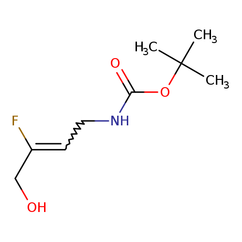 Carbamic acid, [(2Z)-3-fluoro-4-hydroxy-2-butenyl]-, 1,1-dimethylethyl ester