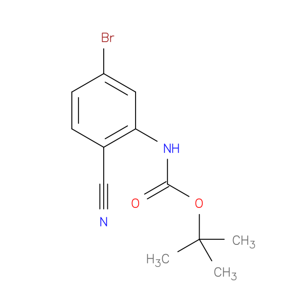 tert-butyl N-(5-bromo-2-cyanophenyl)carbamate