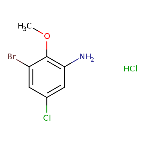 3-Bromo-5-chloro-2-methoxyaniline HCl