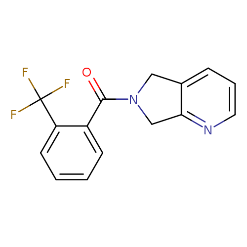 6-[2-(trifluoromethyl)benzoyl]-5H,6H,7H-pyrrolo[3,4-b]pyridine