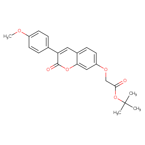 tert-butyl 2-{[3-(4-methoxyphenyl)-2-oxo-2H-chromen-7-yl]oxy}acetate