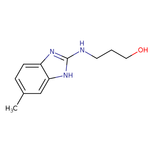 3-(5-Methyl-1h-benzoimidazol-2-ylamino)-propan-1-ol