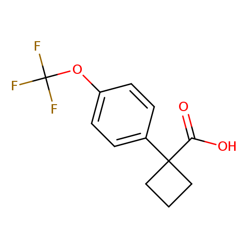 1-[4-(Trifluoromethoxy)phenyl]cyclobutanecarboxylic Acid