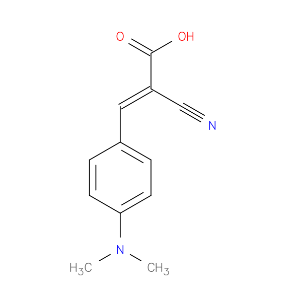 2-Cyano-3-(4-(Dimethylamino)Phenyl)Acrylic Acid