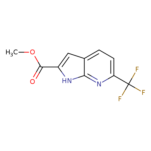 methyl 6-(trifluoromethyl)-1H-pyrrolo[2,3-b]pyridine-2-carboxylate