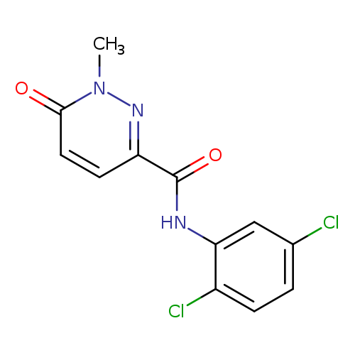 N-(2,5-dichlorophenyl)-1-methyl-6-oxo-1,6-dihydropyridazine-3-carboxamide