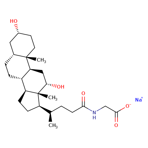 GLYCINE, N-[(3Α,5Β,12Α)-3,12-DIHYDROXY-24-OXOCHOLAN-24-YL]-, SODIUM SALT (1:1)