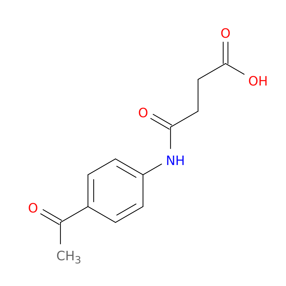 4-(4-Acetylanilino)-4-oxobutanoic Acid