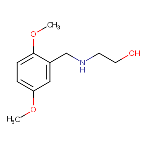2-([(2,5-Dimethoxyphenyl)methyl]amino)ethan-1-ol