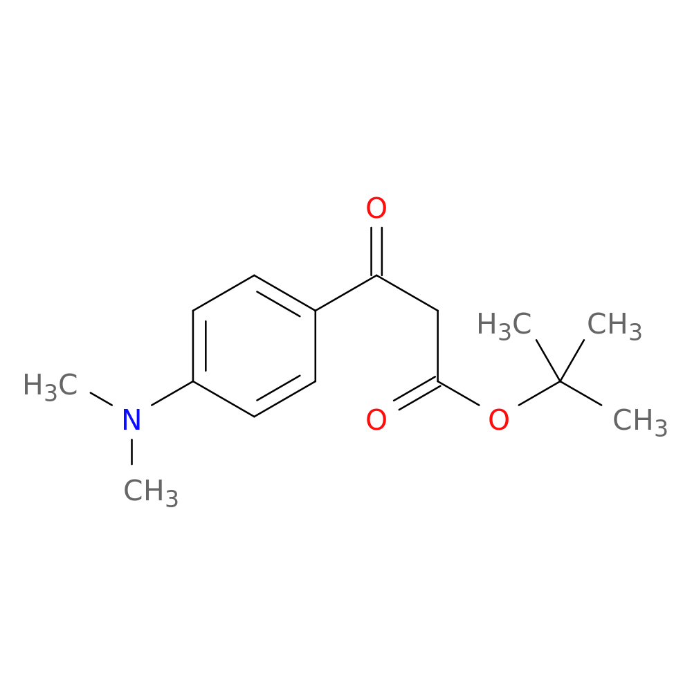 BETA-OXO-4-DIMETHYLAMINO-BENZENEPROPANOIC ACID 1,1-DIMETHYLETHYL ESTER