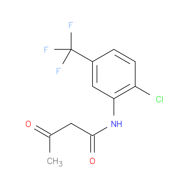 N-(2-Chloro-5-(trifluoromethyl)phenyl)-3-oxobutanamide
