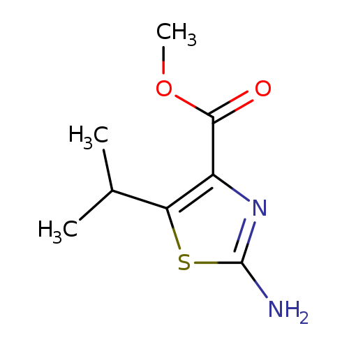 4-Thiazolecarboxylicacid, 2-amino-5-(1-methylethyl)-, methyl ester