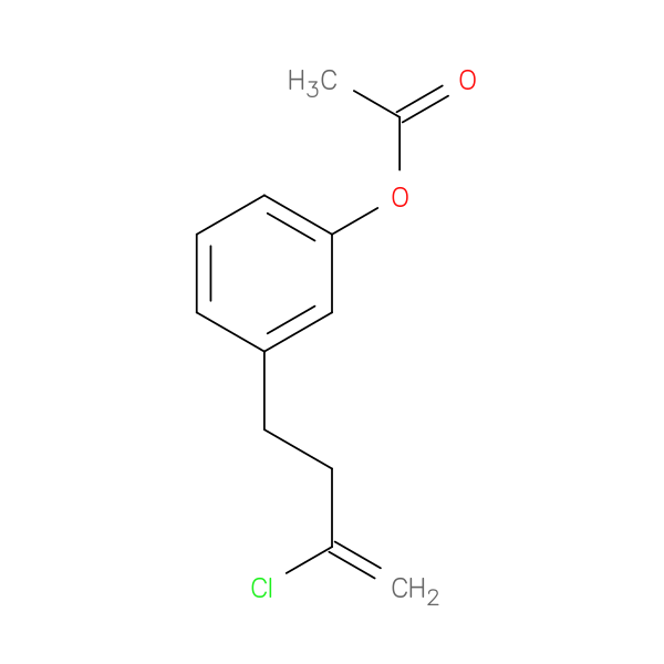 4-(3-Acetoxyphenyl)-2-chloro-1-butene