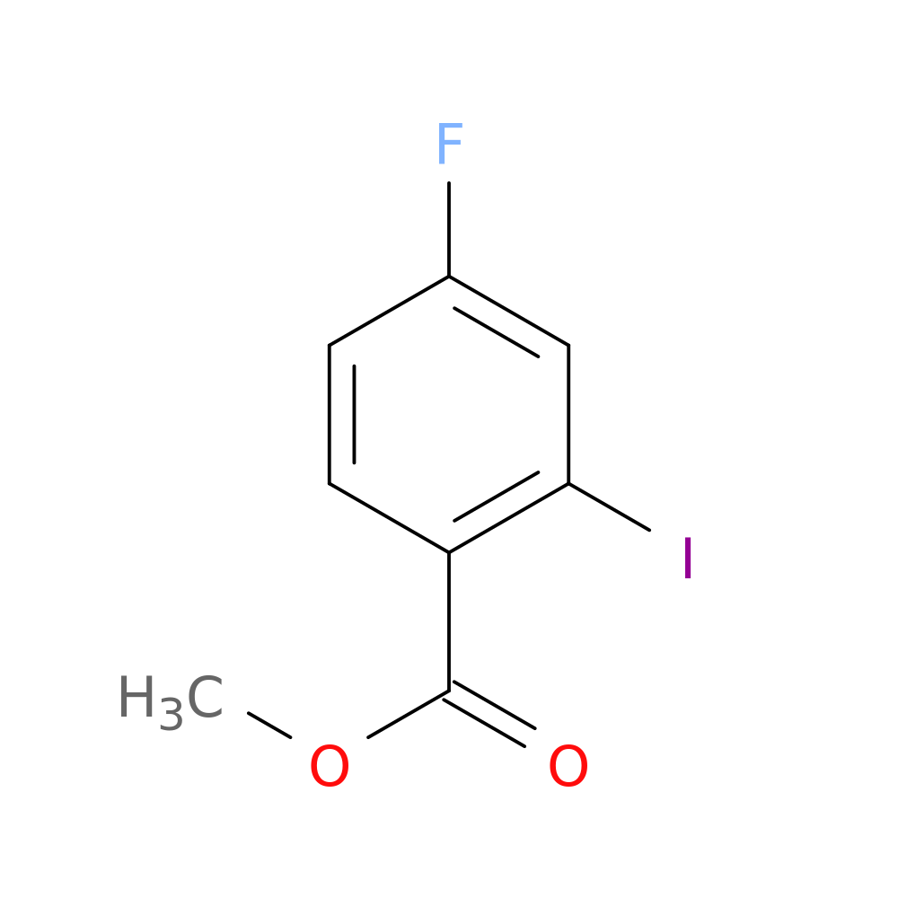 methyl 2-iodo-4-fluorobenzoate