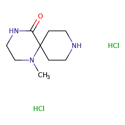 1-Methyl-1,4,9-triazaspiro[5.5]undecan-5-one dihydrochloride