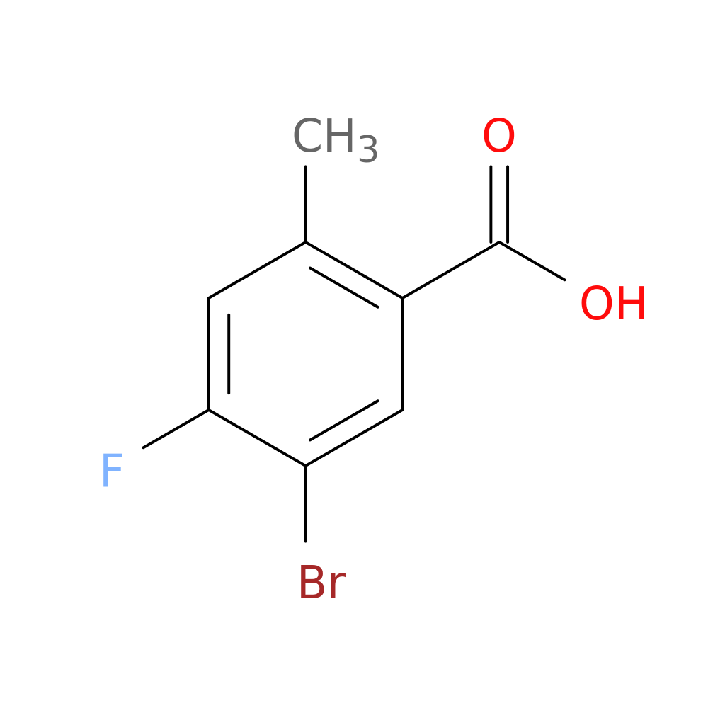 5-bromo-4-fluoro-2-methylbenzoic acid