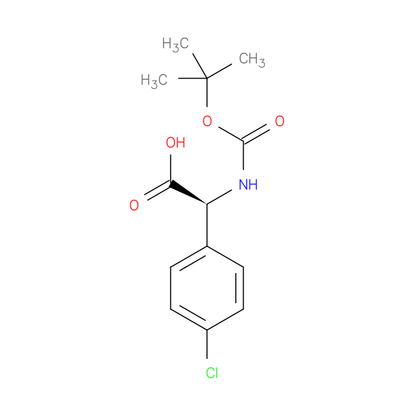 (S)-2-((tert-Butoxycarbonyl)amino)-2-(4-chlorophenyl)acetic acid