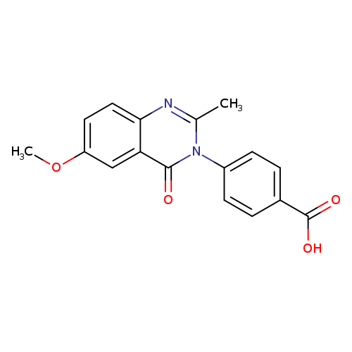 4-(6-methoxy-2-methyl-4-oxo-3,4-dihydroquinazolin-3-yl)benzoic acid