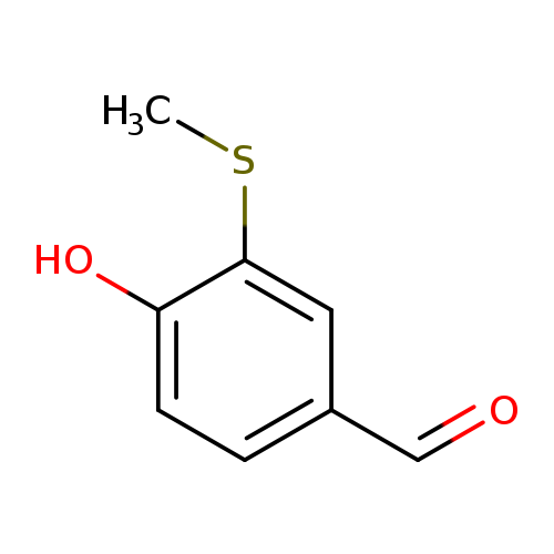 4-Hydroxy-3-(methylsulfanyl)benzaldehyde