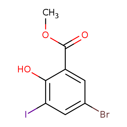 Methyl 5-bromo-2-hydroxy-3-iodobenzoate