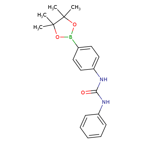Urea,N-phenyl-N'-[4-(4,4,5,5-tetramethyl-1,3,2-dioxaborolan-2-yl)phenyl]-