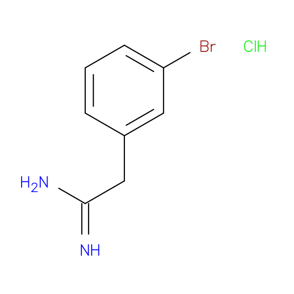 2-(3-Bromophenyl)ethanimidamide hydrochloride