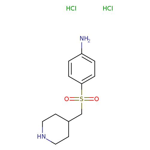 4-((Piperidin-4-ylmethyl)sulfonyl)aniline dihydrochloride