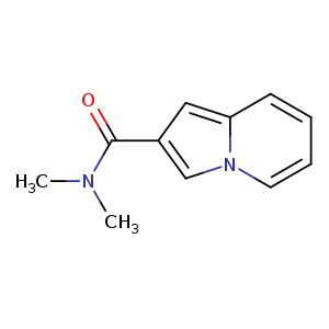 "N,N-dimethylindolizine-2-carboxamide"