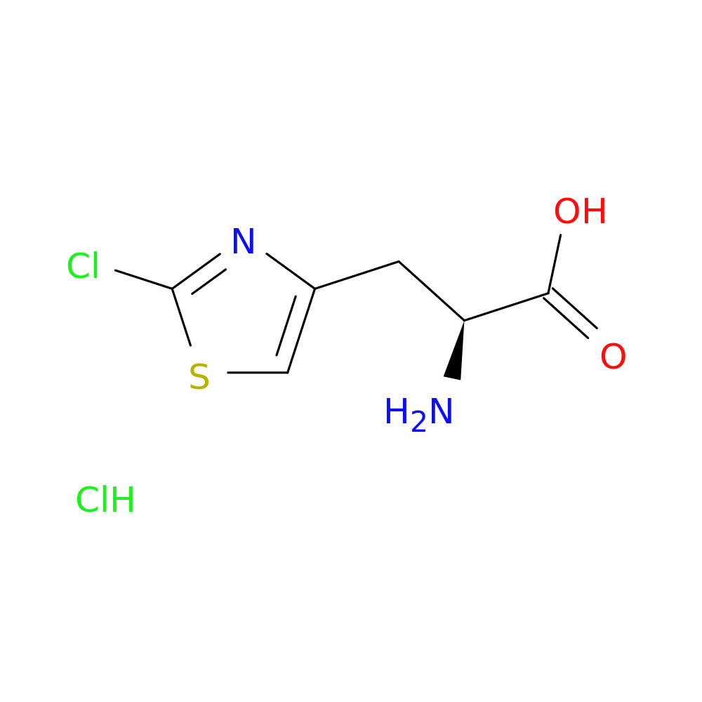 (2S)-2-amino-3-(2-chloro-1,3-thiazol-4-yl)propanoic acid hydrochloride