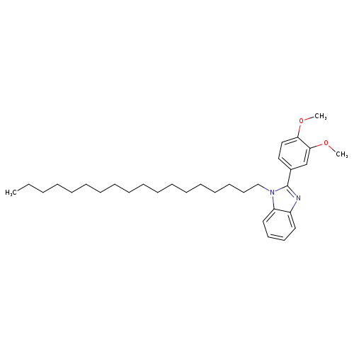 2-(3,4-dimethoxyphenyl)-1-octadecyl-1H-1,3-benzodiazole