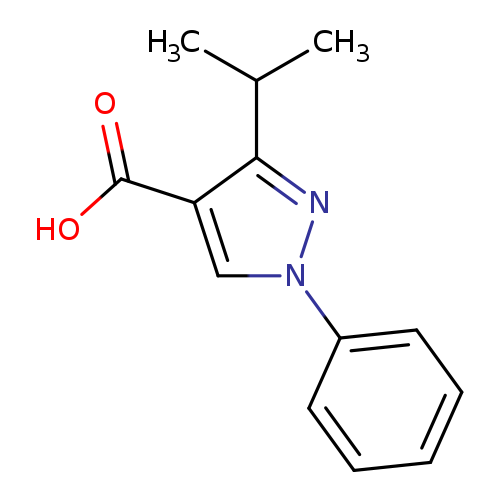 1-phenyl-3-(propan-2-yl)-1H-pyrazole-4-carboxylic acid