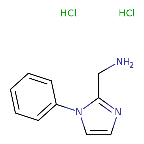 (1-phenyl-1H-imidazol-2-yl)methanamine dihydrochloride