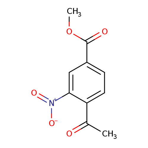 Benzoic acid, 4-acetyl-3-nitro-, methyl ester