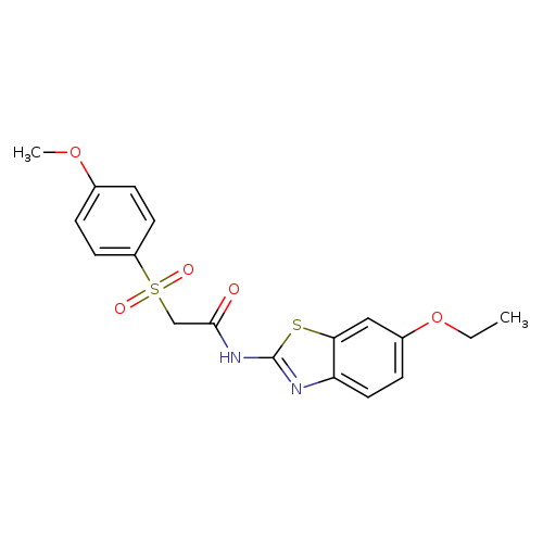 N-(6-ethoxy-1,3-benzothiazol-2-yl)-2-(4-methoxybenzenesulfonyl)acetamide