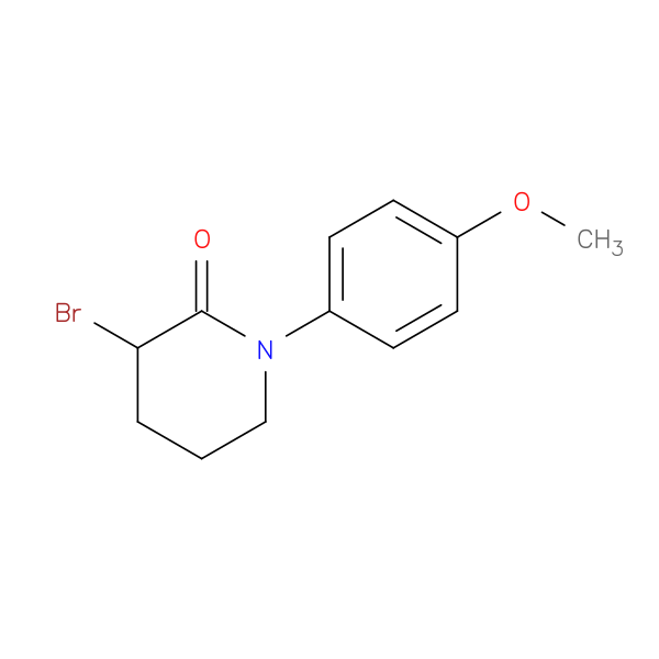 3-bromo-1-(4-methoxyphenyl)piperidin-2-one