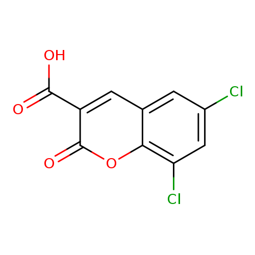 6,8-Dichloro-2-oxo-2h-chromene-3-carboxylic acid