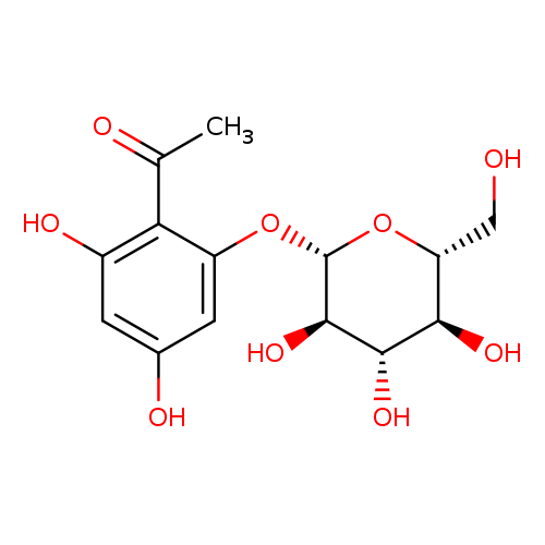 1-[2,4-dihydroxy-6-[(2S,3R,4S,5R,6R)-3,4,5-trihydroxy-6-(hydroxymethyl)oxan-2-yl]oxy-phenyl]ethanone