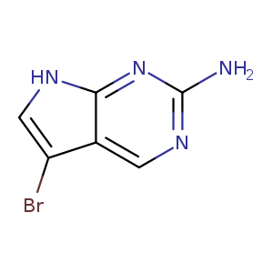 5-Bromo-7h-pyrrolo[2,3-d]pyrimidin-2-amine