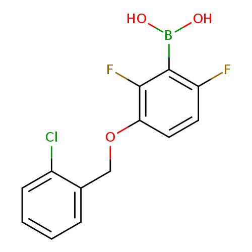2,6-Difluoro-3-(2'-chlorobenzyloxy)phenylboronic acid