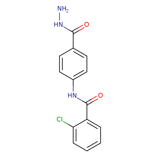 2-Chloro-n-[4-(hydrazinocarbonyl)phenyl]benzamide
