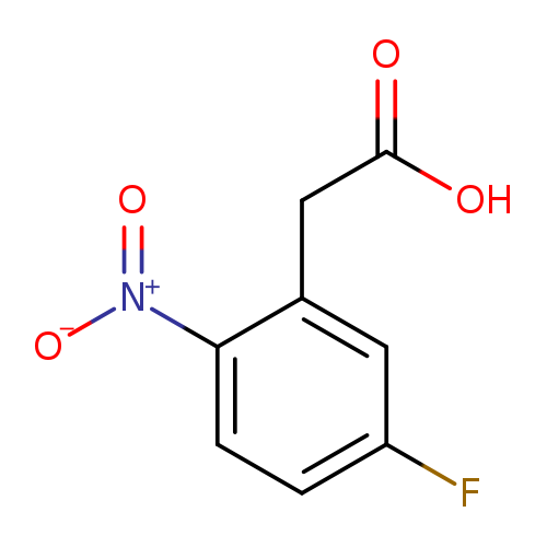 Benzeneacetic acid, 5-fluoro-2-nitro-