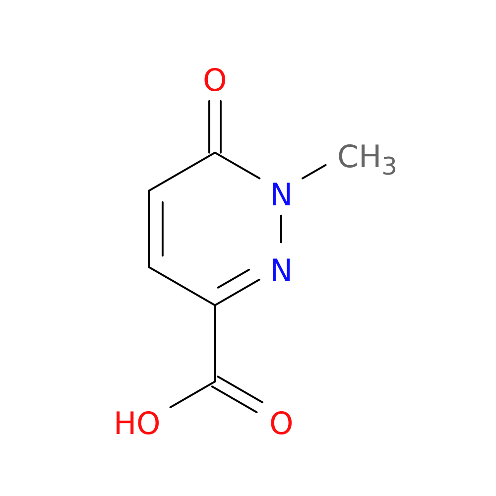 1-Methyl-6-oxo-1,6-dihydropyridazine-3-carboxylic acid