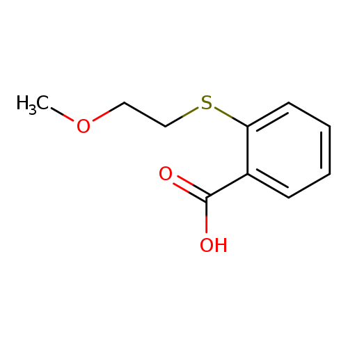 2-[(2-Methoxyethyl)thio]benzoic acid