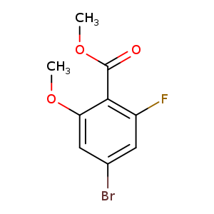 Methyl 4-bromo-2-fluoro-6-methoxybenzoate
