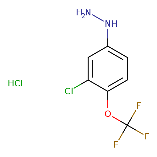 [3-chloro-4-(trifluoromethoxy)phenyl]hydrazinehydrochloride