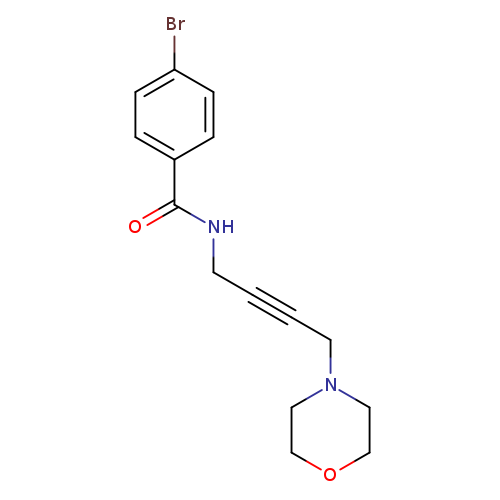 4-bromo-N-[4-(morpholin-4-yl)but-2-yn-1-yl]benzamide