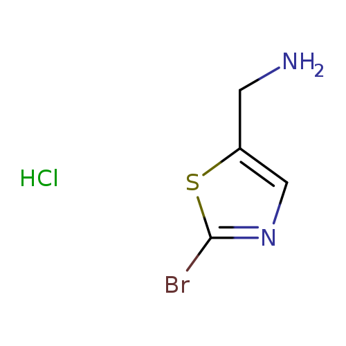 5-Thiazolemethanamine, 2-bromo-, hydrochloride (1:1)
