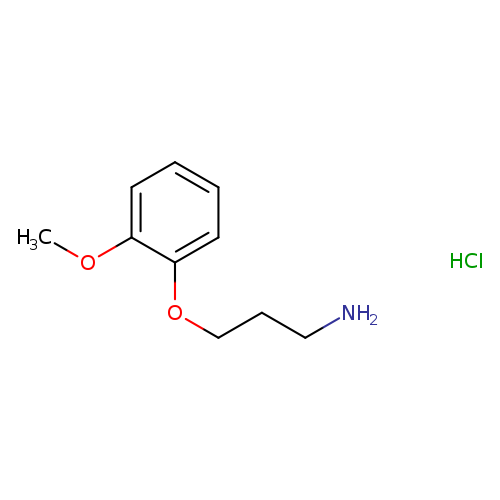 1-(3-Aminopropoxy)-2-methoxybenzene, HCl