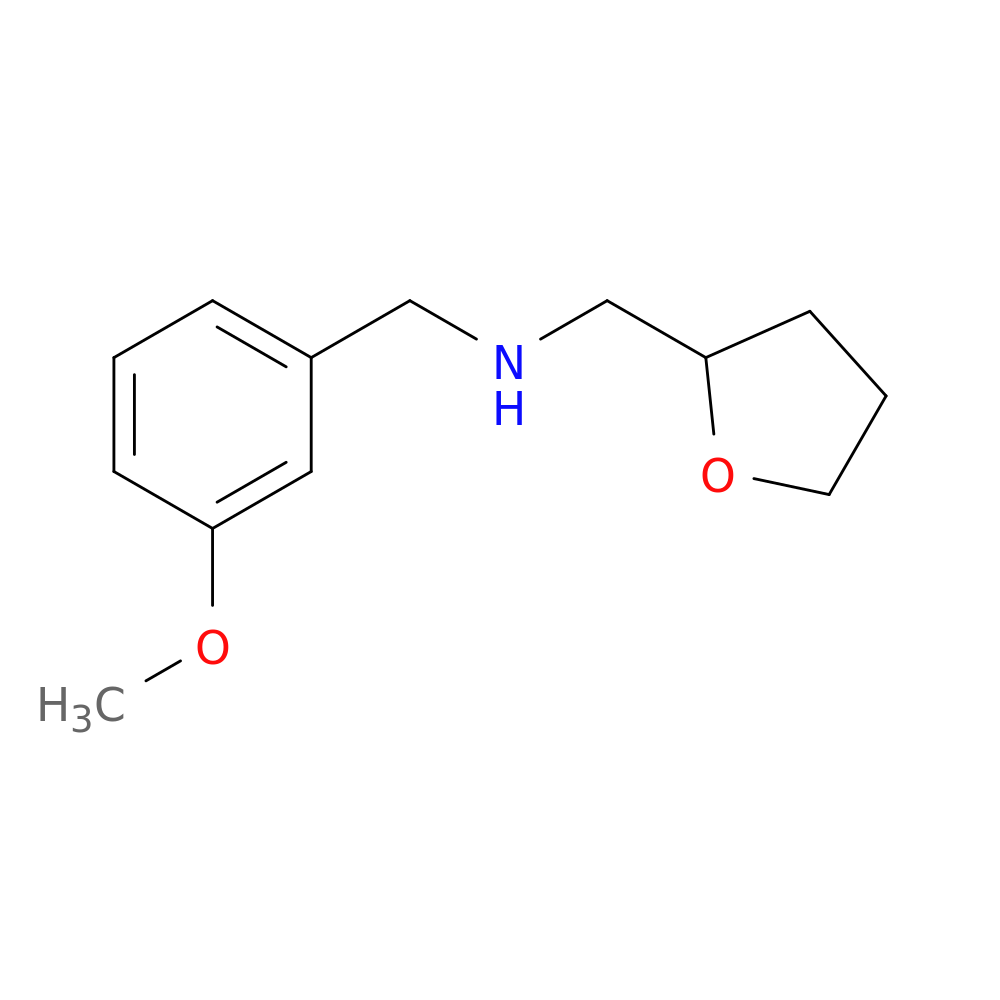 [(3-Methoxyphenyl)methyl](oxolan-2-ylmethyl)amine